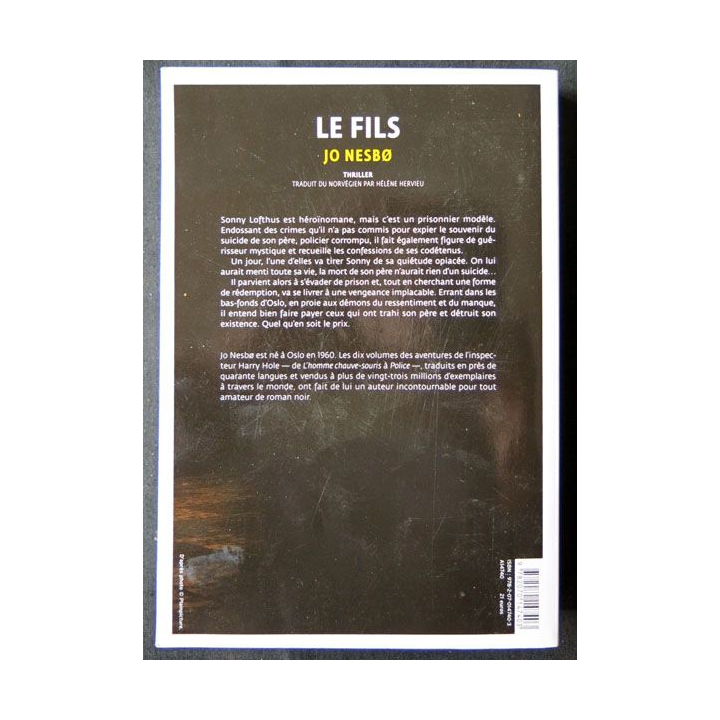 Le fils écrit par Jo Nesbo aux éditions Gallimard série noire - F006