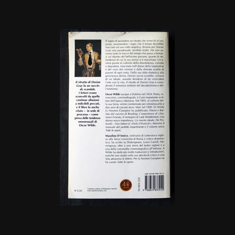 Il Ritratto Di Dorian Gray Scheda Libro