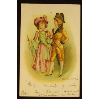 COSTUMES - CARTE DE 1903