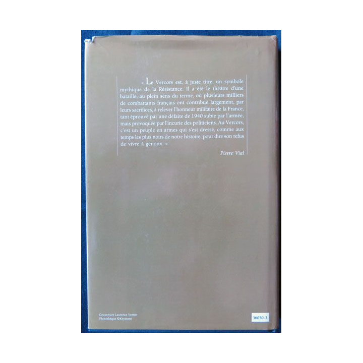 La bataille du Vercors 1943-1944 écrit par Pierre Vial aux éditions France Loisirs - F007