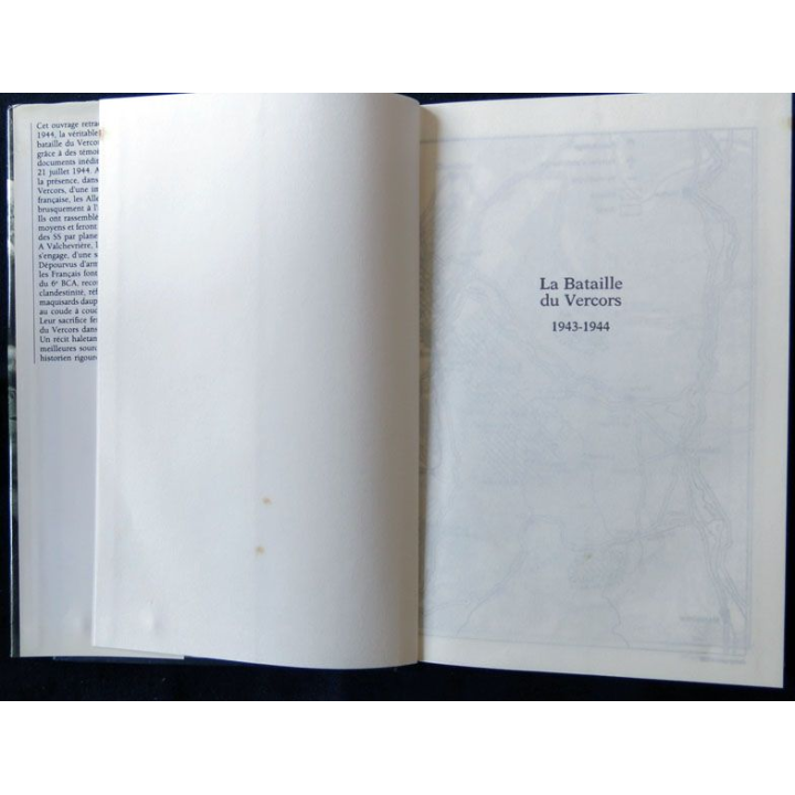 La bataille du Vercors 1943-1944 écrit par Pierre Vial aux éditions France Loisirs - F007