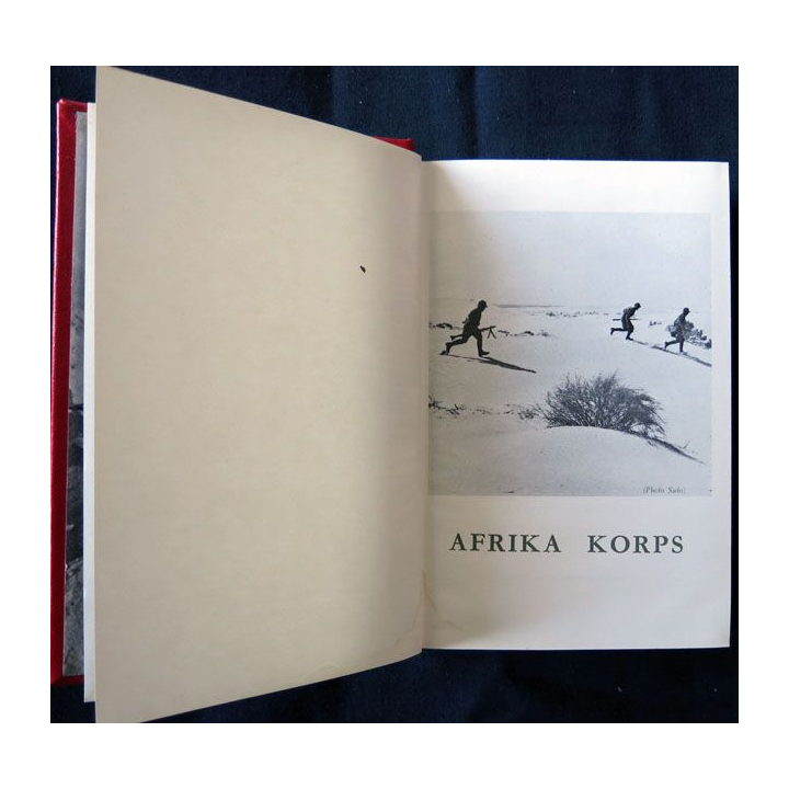 Afrika Korps exemlaire numéroté 1107 écrit par Paul Carell Imprimerie De Smedt - F007