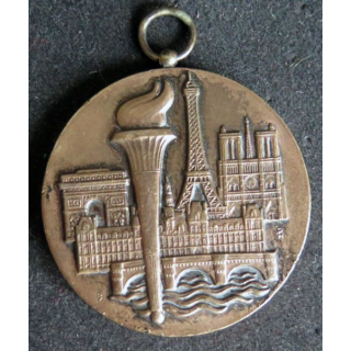 Médaille en bronze de la ville de Paris de 5 cm de diamètre