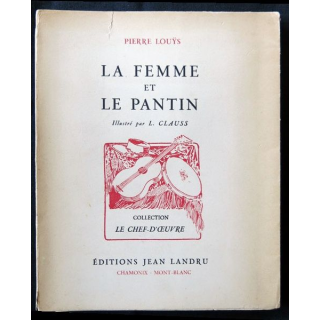 La femme et le pantin écrit par Pierre Louys aux éditions Jean Landru - F006
