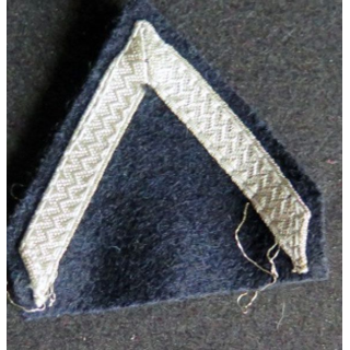 Galon de sergent PDL sur tissu noir avec crochets