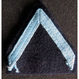 Galon de 1° Classe sur tissu noir avec crochets