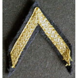 Galon de sergent PDL sur tissu noir 
