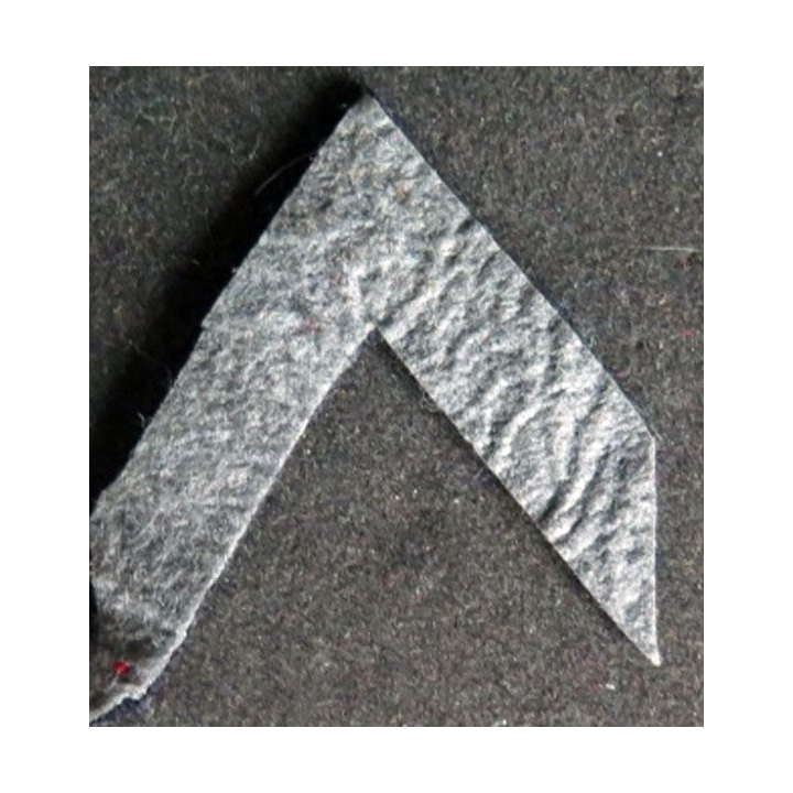Galon doré de tissu de calot de Lieutenant 