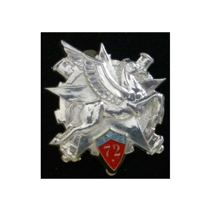 Insigne du 72° régiment d'artillerie divisionnaire légère Boussemart