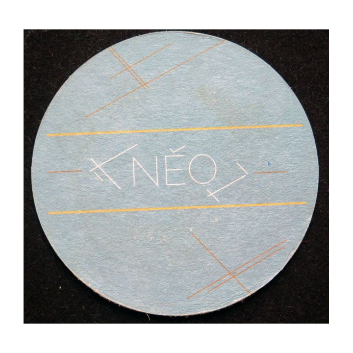 DESSOUS DE VERRE A BIÈRE : Néo de diamètre 9 cm
