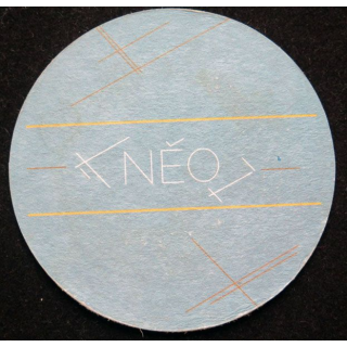 DESSOUS DE VERRE A BIÈRE : Néo de diamètre 9 cm