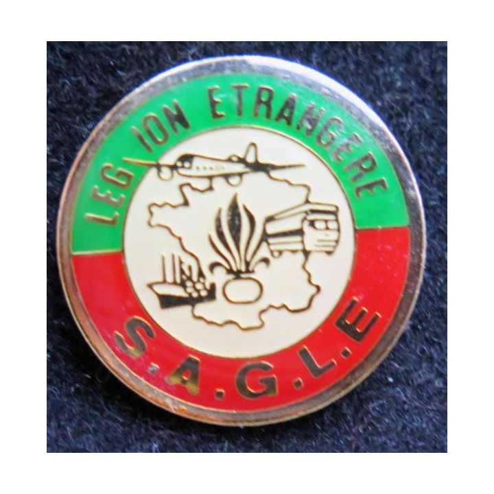 SAGLE : pin's du service des achats de la légion étrangère