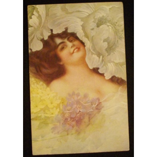 FEMME AUX FLEURS