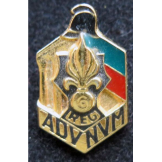 6° REG : pin's du 6° régiment étranger du génie de la légion étrangère