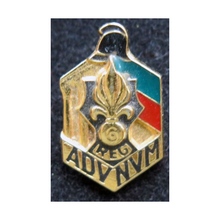6° REG : pin's du 6° régiment étranger du génie de la légion étrangère