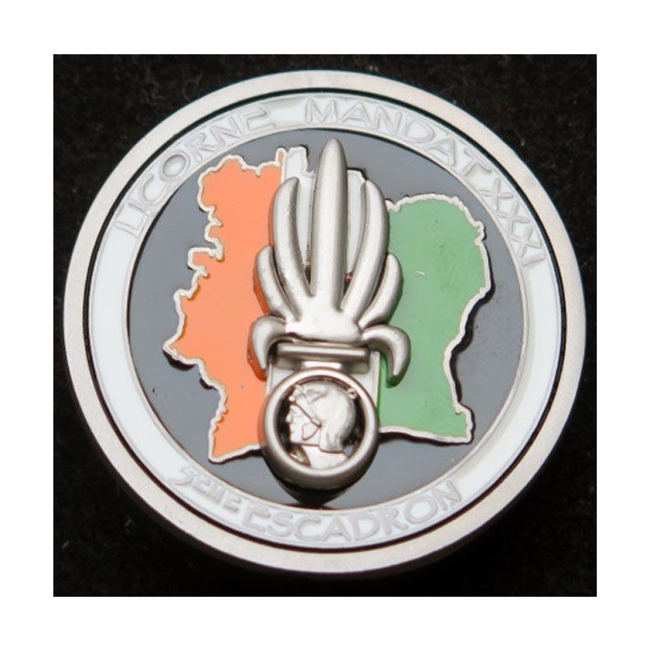 1° REC 5° escadron 1° régiment étranger cavalerie Licorne XXXI IMC