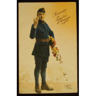 SOUVENIR DU BATAILLON DE CHASSEURS A PIEDS