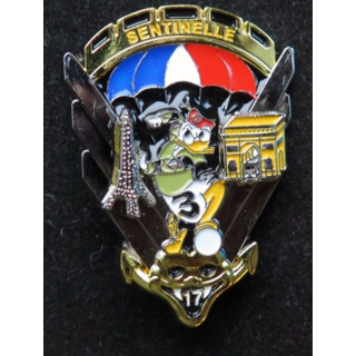 17° RGP 3° compagnie 17° régiment génie parachutiste sentinelle Paris