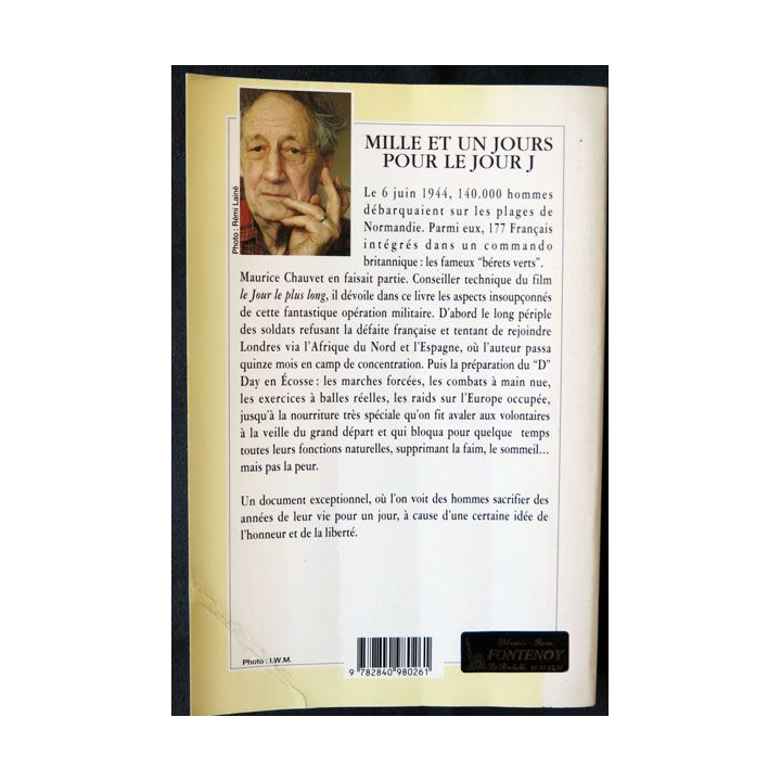 Mille et un jour pour le jour J écrit par Maurice Chauvet aux éditions Michel Lafon - F009
