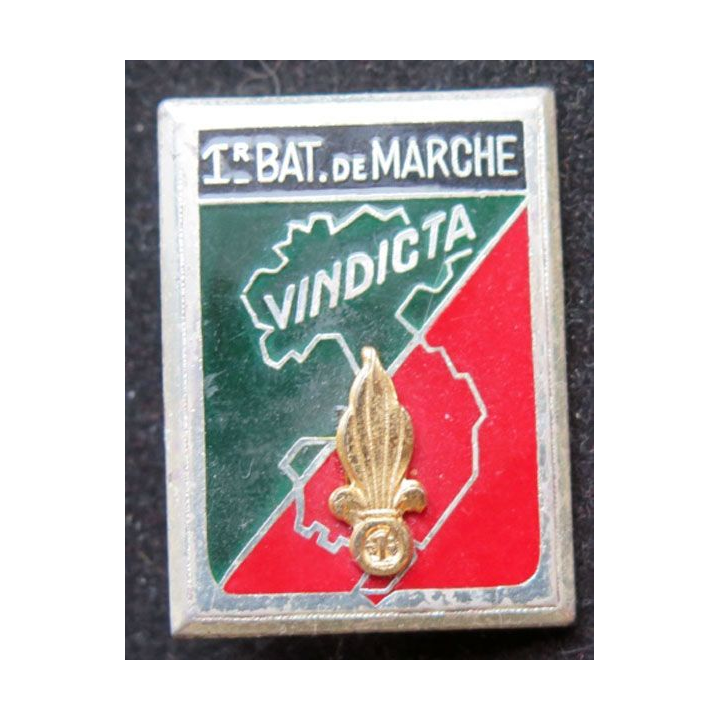 1° REI 1° Bataillon marche VINDICTA 1° régiment étranger d'infanterie