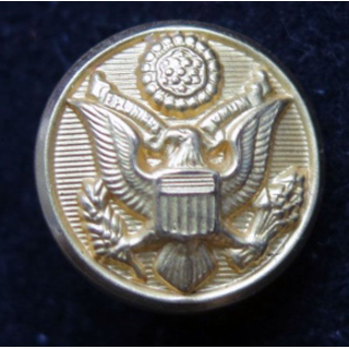 bouton d'uniforme de l'US Army Force diamètre 1,6 cm Waterbury button CT USA