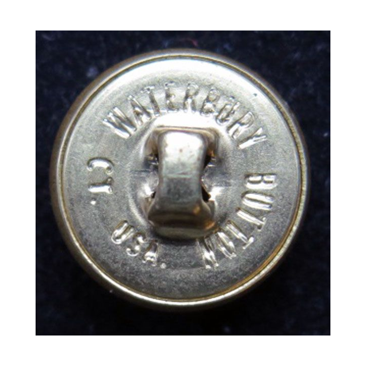 bouton d'uniforme de l'US Army Force diamètre 1,6 cm Waterbury button CT USA