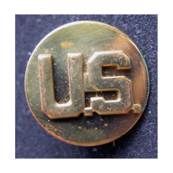 USA : insigne de col US pour troupe et sous officiers 2,6 cm