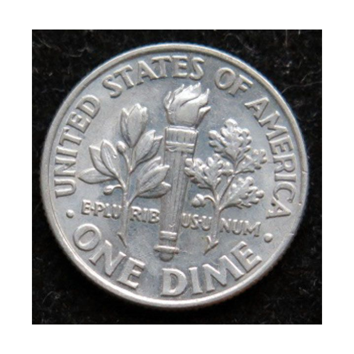 USA : pièce de one dime roosevelt 2003