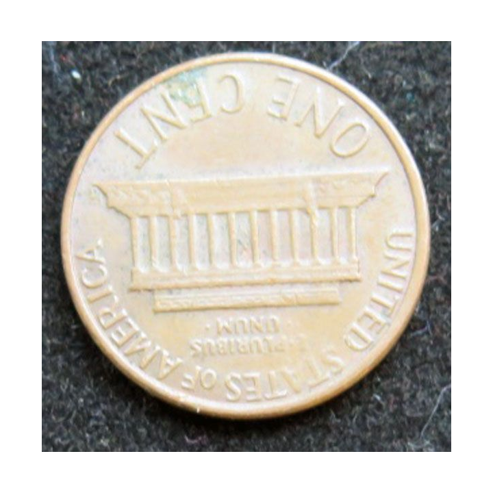 USA : pièce de one cent Lincoln 1976