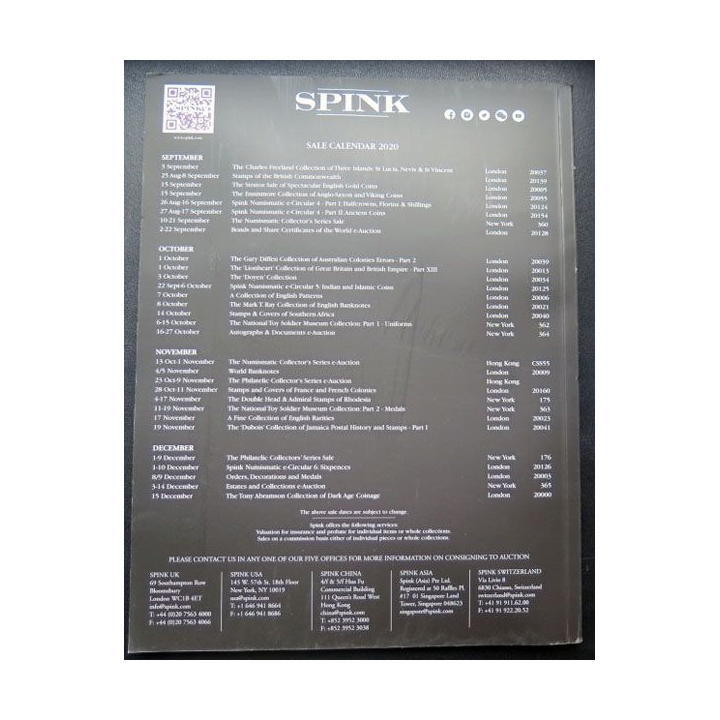 SPINK : catalogue issue 37 Autumn 2020 112 pages