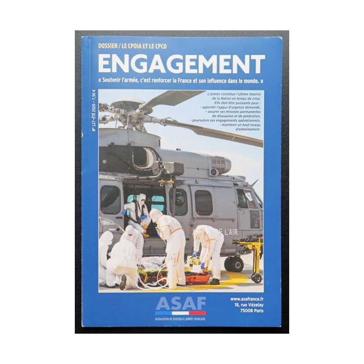 ASAF N°127 bulletin ENGAGEMENT association soutien à l'armée française