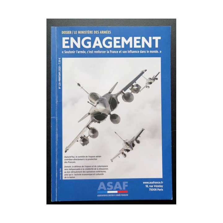 ASAF N°126 bulletin ENGAGEMENT association soutien armée française