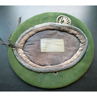 Béret du REP régiment étranger de parachutistes avec insigne Drago T 53