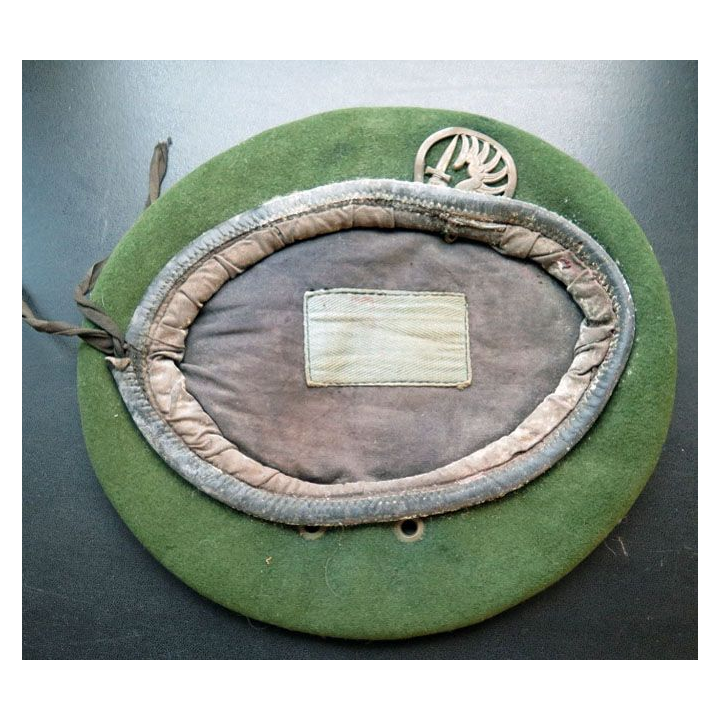 Béret du REP régiment étranger de parachutistes avec insigne Drago T 53