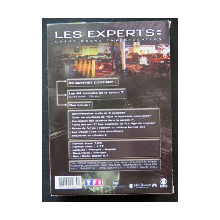 DVD : LES EXPERTS l'intégrale de la Saison 7 6 DVD