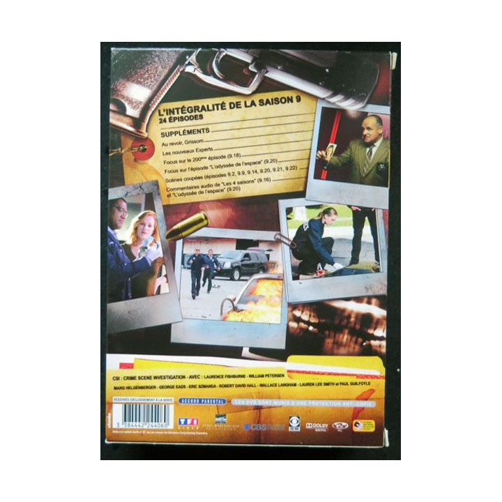 DVD : LES EXPERTS l'intégrale de la Saison 9 6 DVD