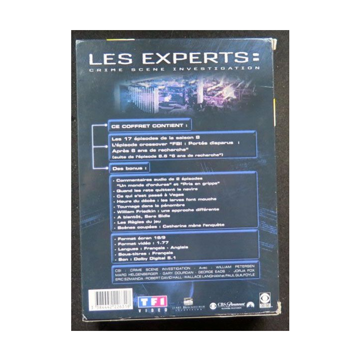 DVD : LES EXPERTS l'intégrale de la Saison 8 5 DVD