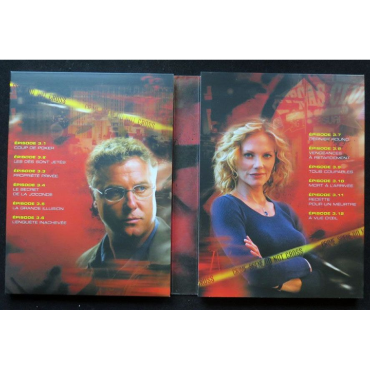 DVD : LES EXPERTS Saison 3 (épisodes 3.1 à 3.12 3 DVD) 