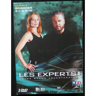 DVD : LES EXPERTS Saison 5 (épisodes 5.1 à 5.12 3 DVD)
