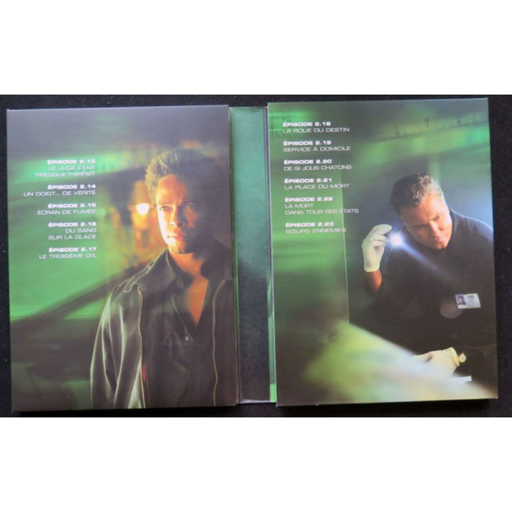 DVD : LES EXPERTS Saison 2 (épisodes 2.13 à 2.23 3 DVD) 