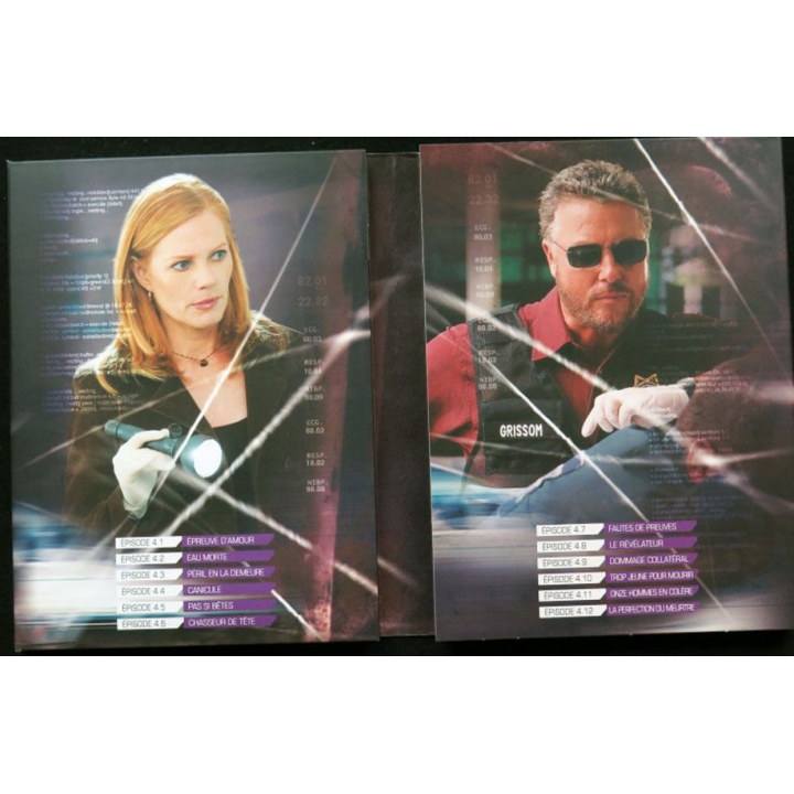 DVD : LES EXPERTS Saison 4 (épisodes 4.1 à 4.12 3 DVD)