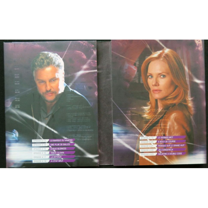 DVD : LES EXPERTS Saison 4 (épisodes 4.13 à 4.23 3 DVD) 