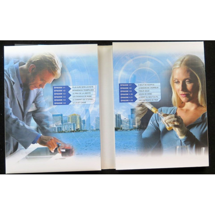 DVD : LES EXPERTS MIAMI Saison 1 (épisodes 1.1 à 1.12 3 DVD)