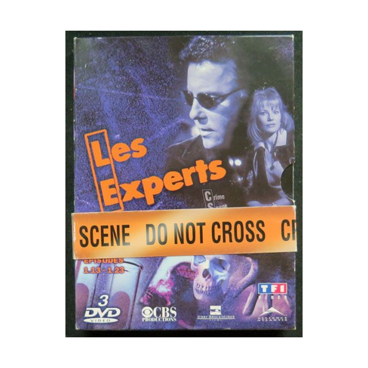 DVD : LES EXPERTS MIAMI Saison 1 (épisodes 1.13 à 1.23 3 DVD)