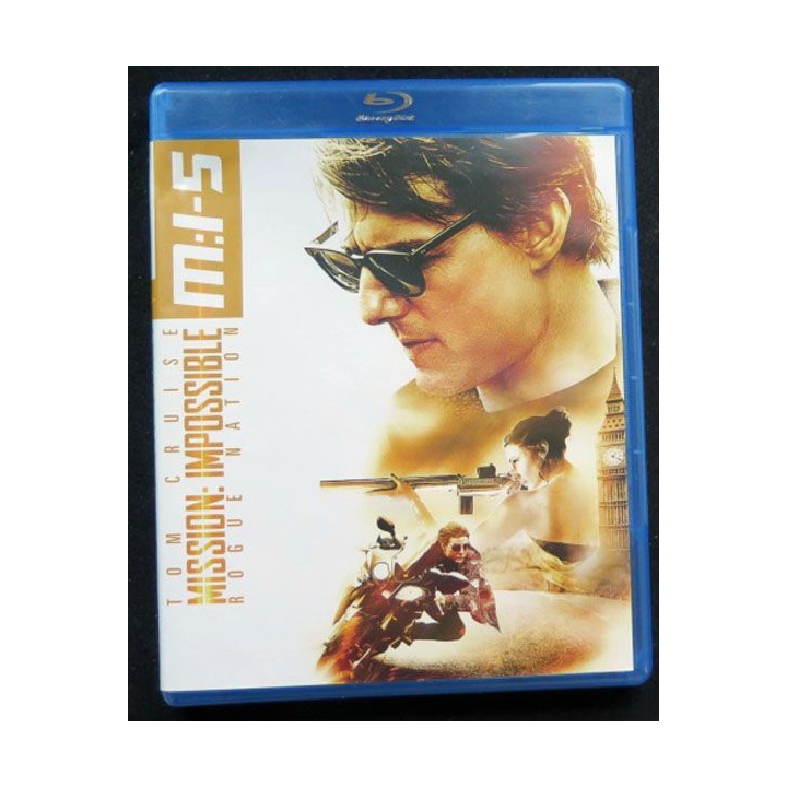 DVD BLU-RAY : Mission impossible 5 avec Tom Cruise