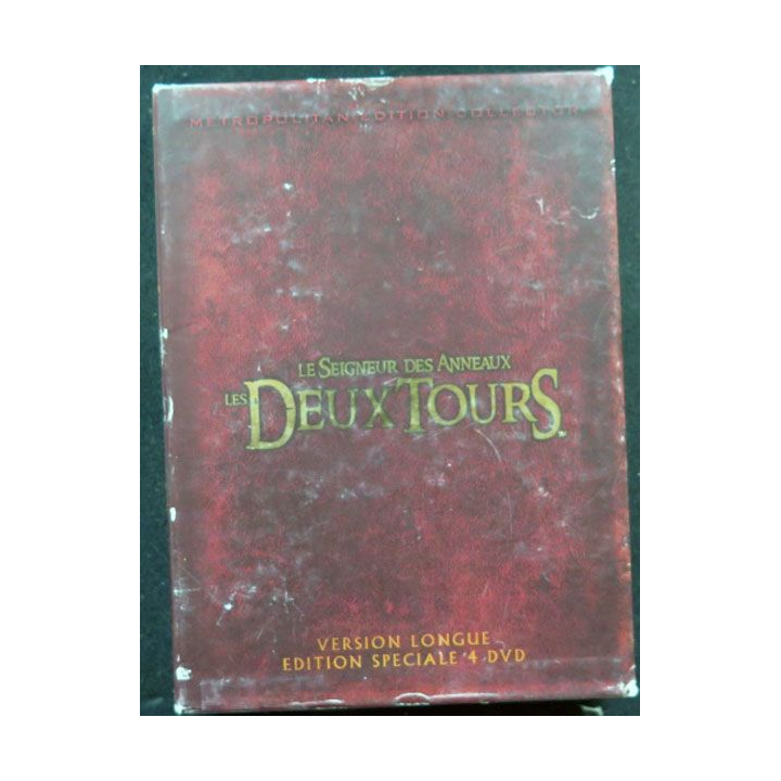 DVD : Le Seigneur des anneaux Les deux tours version longue (4 DVD)