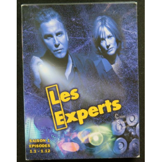 DVD : LES EXPERTS Saison 1 (épisodes 1.1 à 1.12 3 DVD)