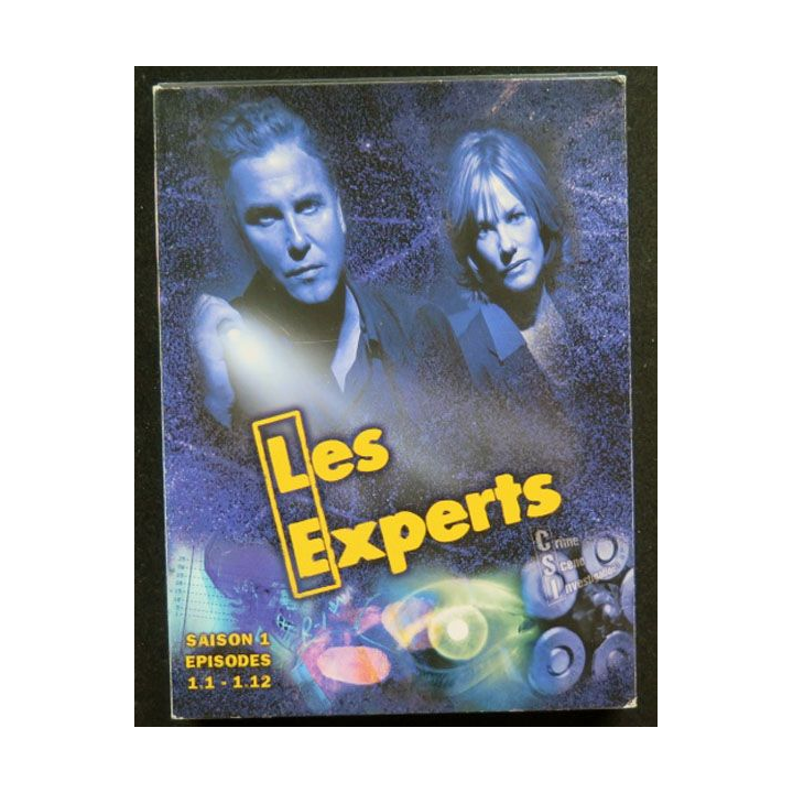 DVD : LES EXPERTS Saison 1 (épisodes 1.1 à 1.12 3 DVD)