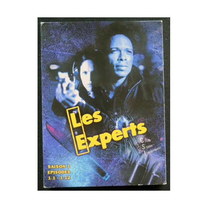 DVD : LES EXPERTS Saison 1 (épisodes 1.1 à 1.12 3 DVD)