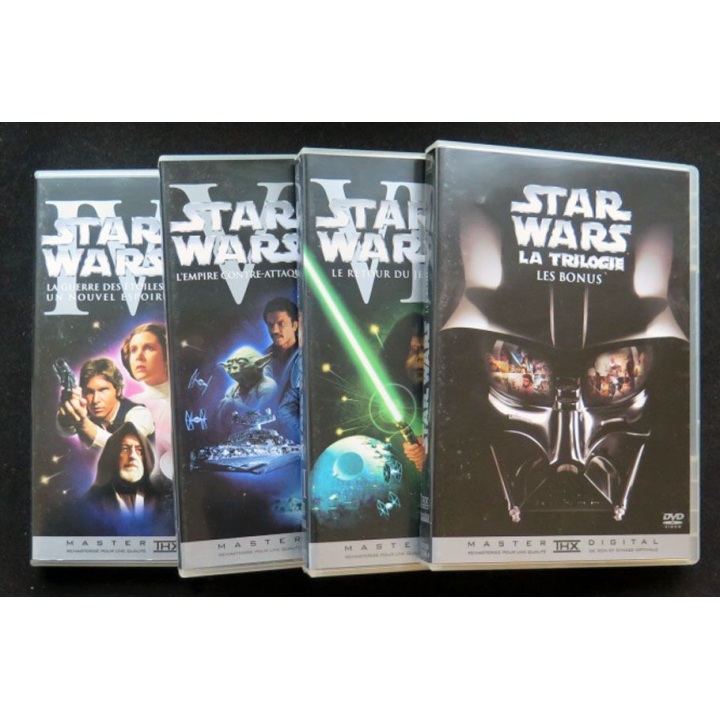 DVD : Star Wars La trilogie (IV, V, VI) 4 DVD